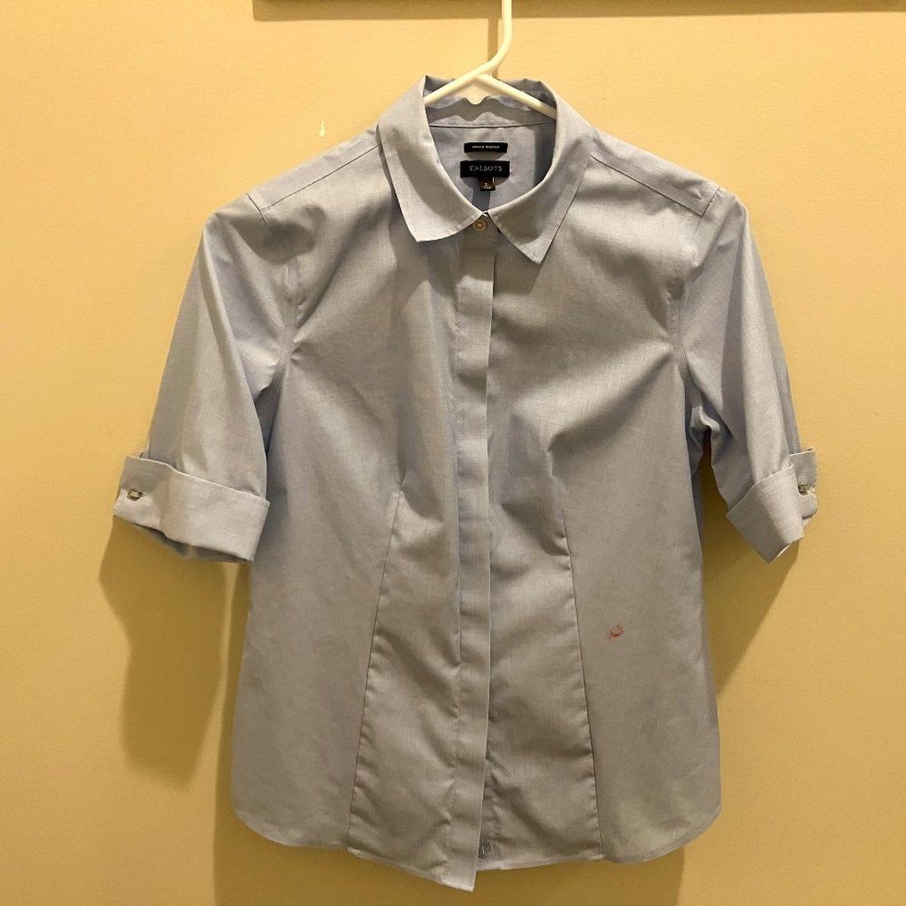 Talbots Women Petite Formal Shirt